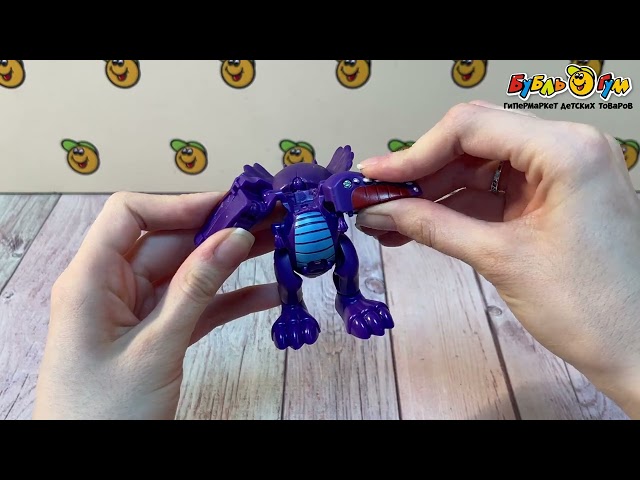 Робот-трансформер Lanson Toys Динозавр в ассортименте - видео