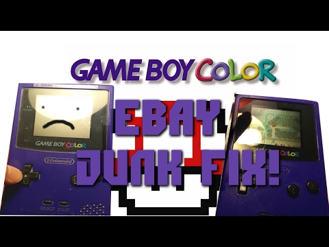 Gameboy Color eBay Junk - Speaker, Buttons, Contrast