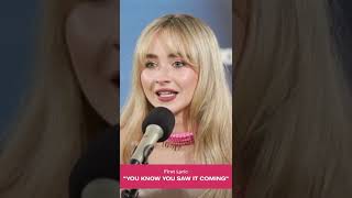 Sabrina Carpenter Forgets Her *OWN LYRICS* Off &quot;Smoke And Fire&quot;