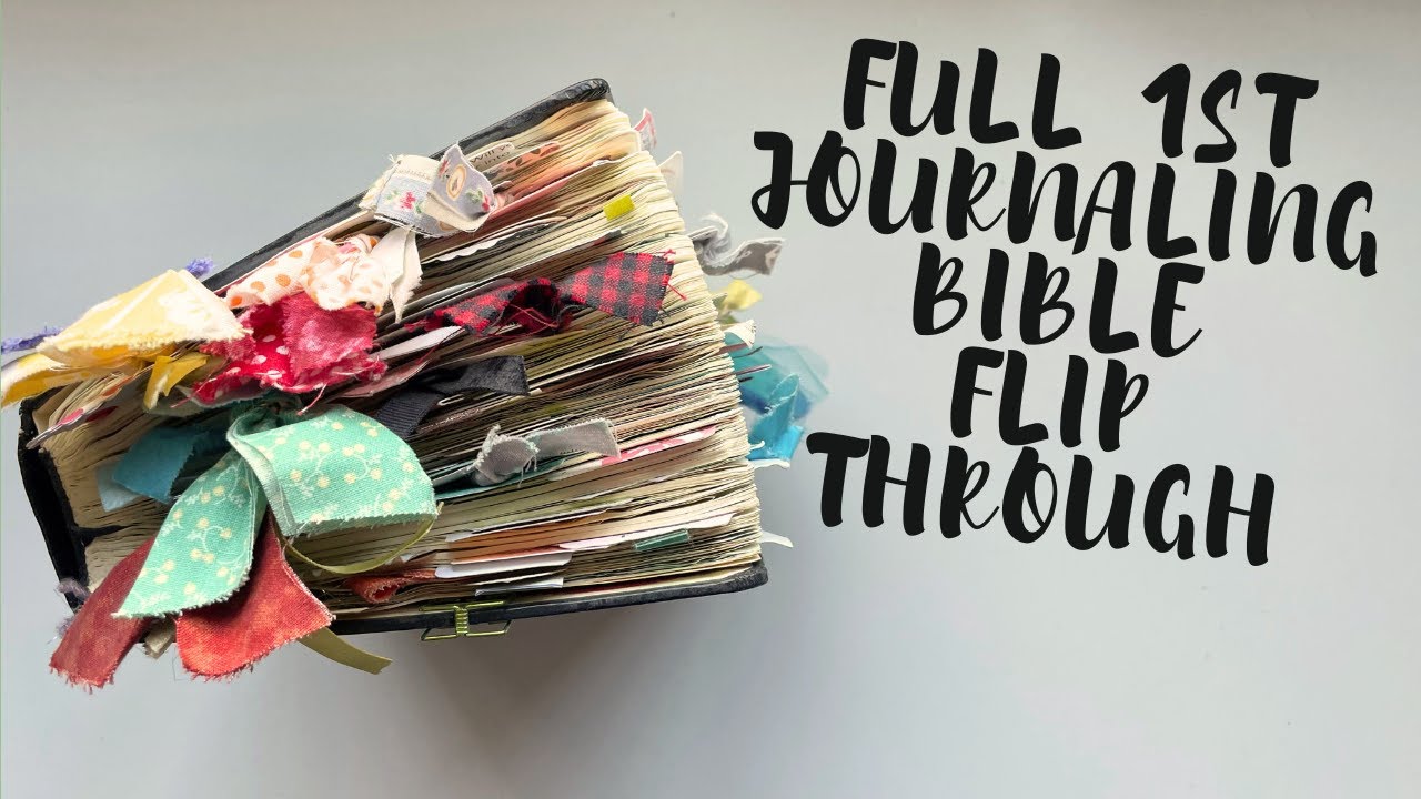 FULL First Journaling Bible Flip Through | Creative Faith & Co.