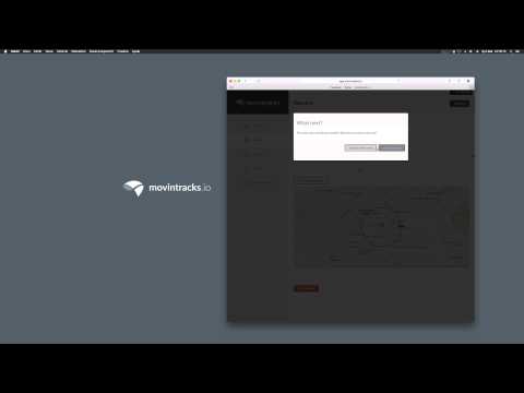 #1 Introduction and dashboard basics - Movintracks tutorials