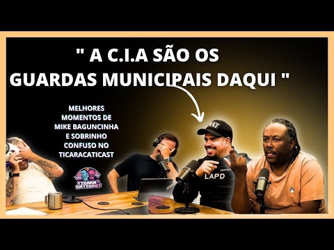 MIKE REVELA O SEGREDO DA C.I.A | Melhores momentos de Mike Baguncinha e Confuso no Ticaracaticast