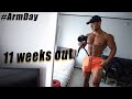 腕をスーパーセットでパンパンに!〜ダイエット記録〜残り11週間。