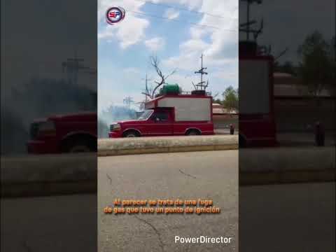 INCENDIO EN LA COL, Fuga de gas en Tia Juana municipio Simón Bolívar #zulia #venezuela