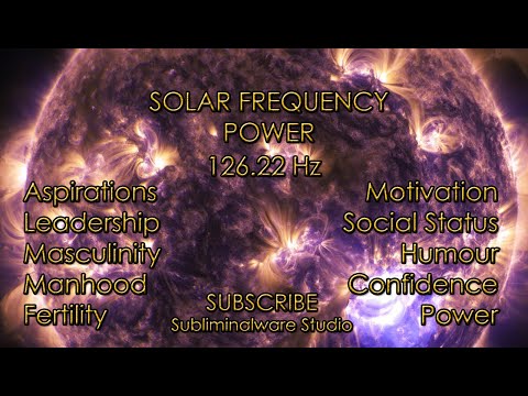 SUN FREQUENCY - 126.22 Hz - 10 hours - Charming personality, success in life, social status etc