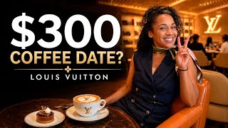 We Found NYC’s MOST Luxurious Café… Inside Louis Vuitton!