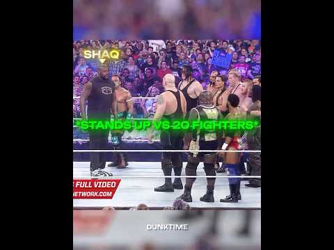 Tyrese & Brunson vs Shaq at WWE Event 🥶🐐