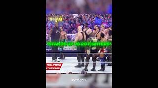 Tyrese & Brunson vs Shaq at WWE Event 🥶🐐