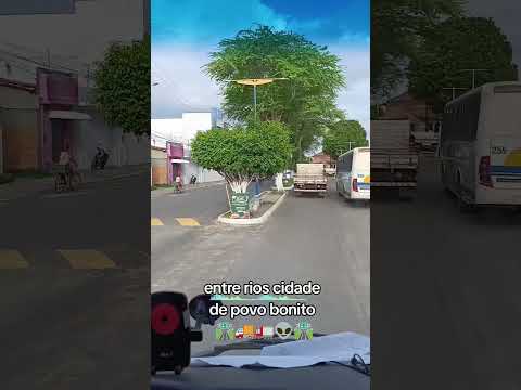 #motorista passando na cidade de entre rios Bahia