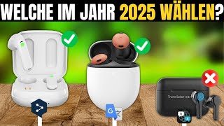 Die besten Echtzeit-Übersetzungskopfhörer 2025 [KAUF NICHT DIE FALSCHEN]