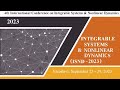 INTEGRABLE SYSTEMS & NONLINEAR DYNAMICS - Day 5