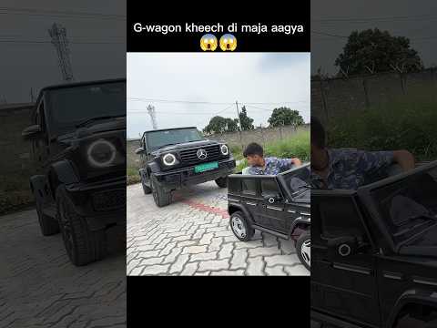 G-wagon kheech di maja aagya 😱 ||sourav joshi vlogs|| #souravjoshi #shorts