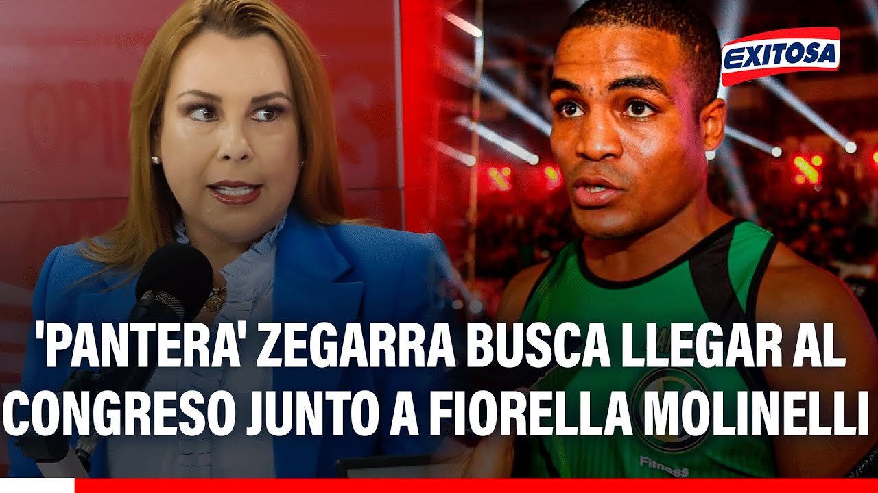 🔴🔵 Fiorella Molinelli ANUNCIA que 'Pantera' Zegarra será CANDIDATO al Congreso: "Para Lima regiones"