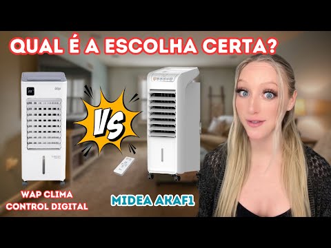 Qual Melhor Climatizador de Ar Para Você?  Comparativo Wap Clima Control vs Midea AKAF1