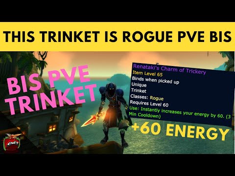 WHY RENATAKI TRINKET IS ROGUE PVE BIS - P4/P5 ZG Trinket BIS Use Guide - Classic WoW