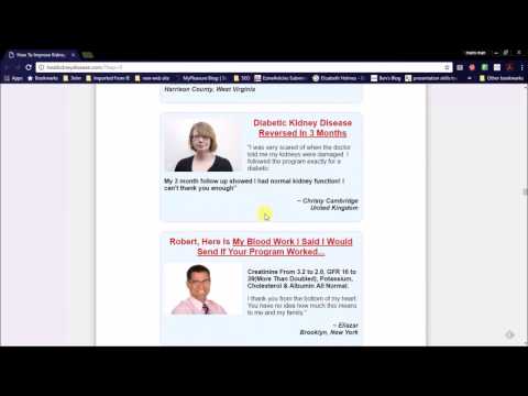 all natural kidney health and kidney function restoration program review