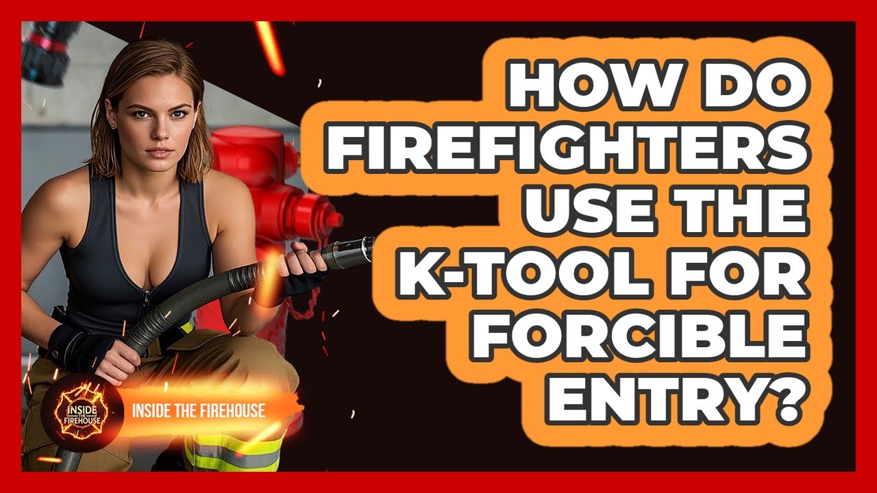 How Do Firefighters Use The K-Tool For Forcible Entry? - Inside the Firehouse