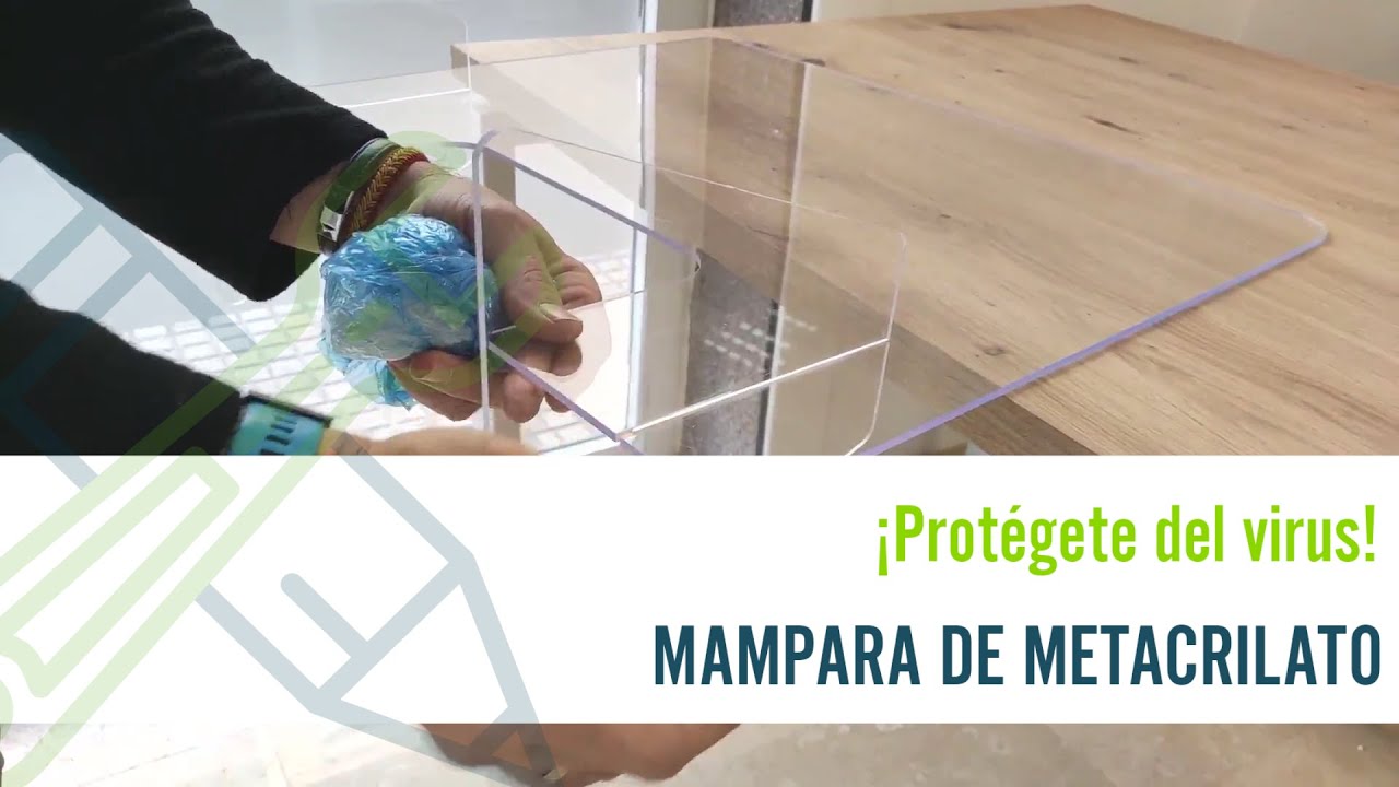 Mamparas de metacrilato