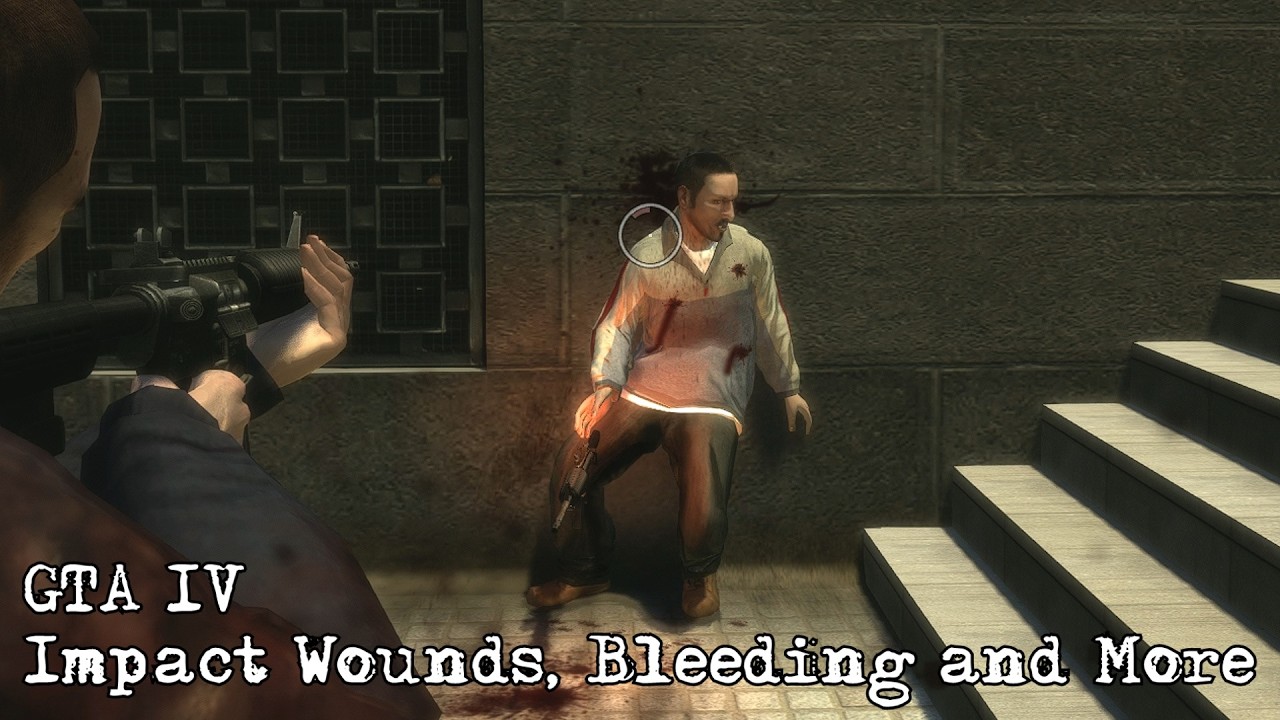 GTA IV - Violent Liberty Dynamic Blood Overhaul Mod