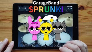Download lagu SPRUNKI on iPad(GarageBand)//スプランキー //ガレージバンド mp3