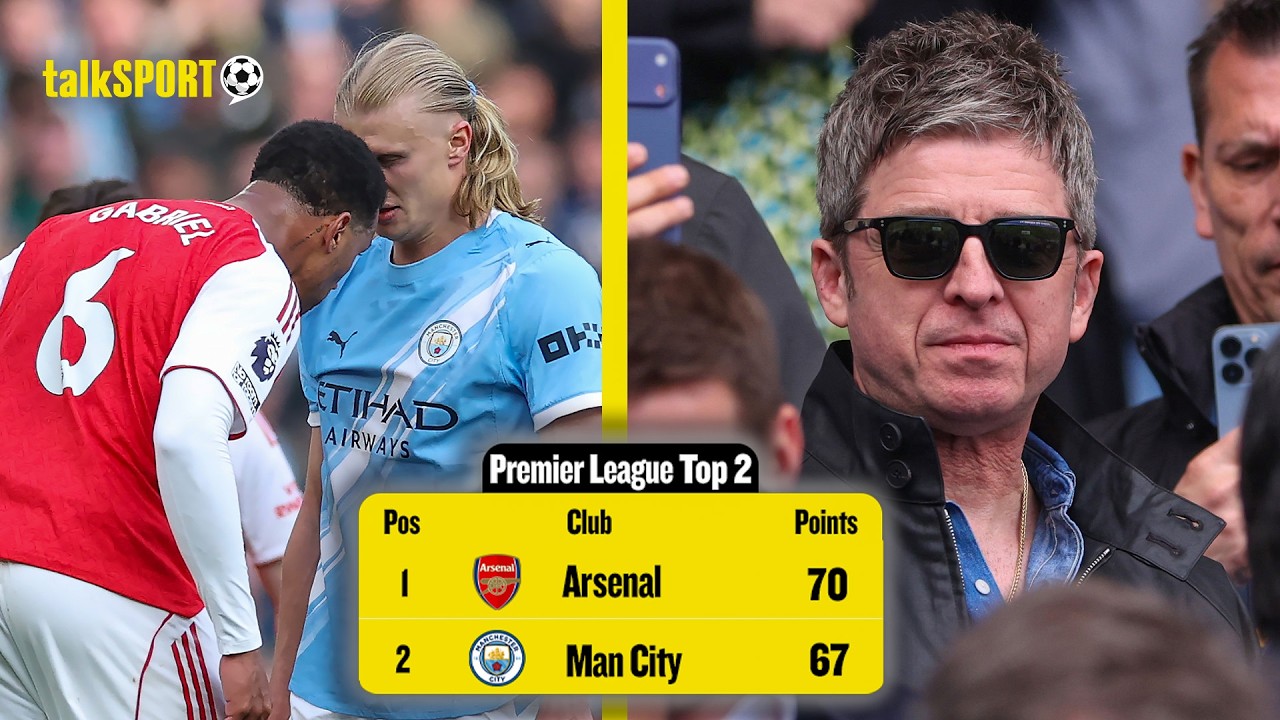 "ARSENAL SENT PACKING!" Noel Gallagher HAMMERS Arsenal after Man City WIN 2-1!