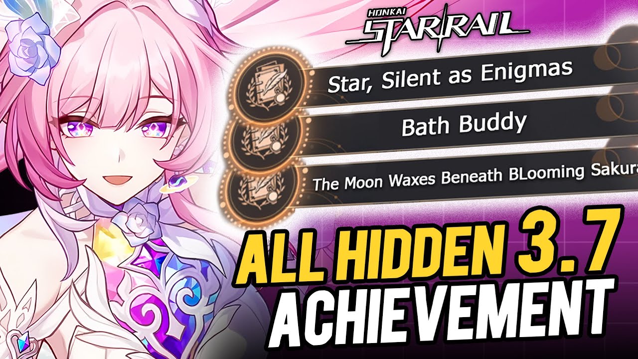 HSR 3.7  Secret Achievements | Honkai Star Rail  Hidden Achievement 3.7