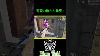かわいい敵さん発見!!【荒野行動】 #瀧 #荒野行動 #shorts