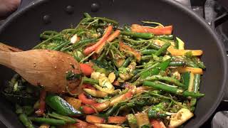 Healthy Vegetables Stir Fry in 15 mins......vegan