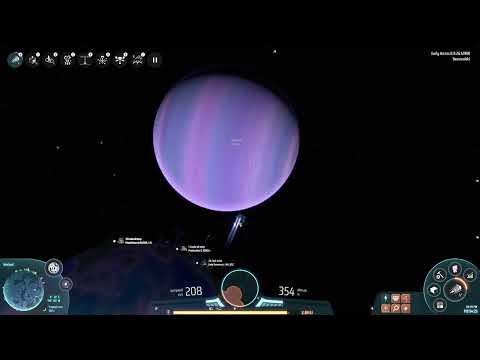 My home planet on Dyson Sphere Program after 100 hours playtime.