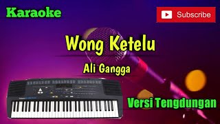 Download lagu Wong Ketelu ( Ali Gangga ) Karaoke Cover Versi Aneka Tunggal Musik Sandiwaraan mp3