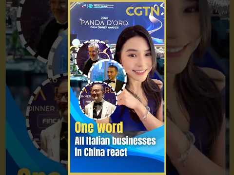 What's the word that makes Italian businesses excited about China?