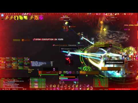 Never Easy vs Mythic Il'gynoth 1st rekill - Destruction Warlock POV