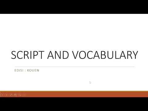 PENJELASAN SOAL JFT SOAL SCRIPT AND VOCABULARY #kouen