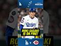 Roki Sasaki Closes the Game with Pure Heater