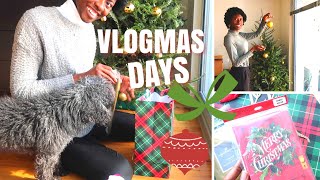 WE GOT ORNAMENTS! 🎄 | Christmas Tree Decor + SECRET SANTA Gift Exchange | VLOGMAS 2020