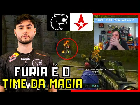 Fúria vs Astralis (Ancient - Mapa 1) Gaules e Apoka mch - ESL Pro League