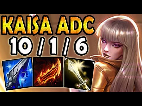 Kaisa vs Ashe ADC - EUW Master ✔️ Patch 10.18 ✔️