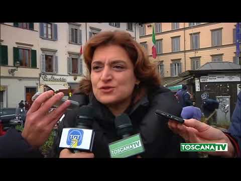 2017-11-28 FIRENZE - NUOVI OLMI PIANTATI IN PIAZZA SAN MARCO