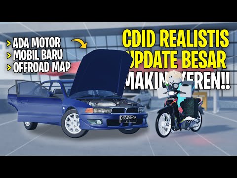 SEKARANG ADA MOTOR BARU !! UPDATE BESAR di CDID Realistis - Indonesia Driver Update (Roblox)