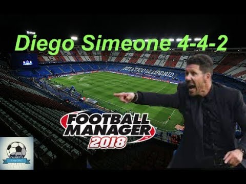 FM18 Diego Simeone's Tactic in Football Manager 2018
