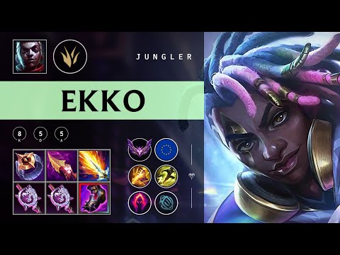 Ekko Jungle vs Trundle - EUW Master Patch 25.24