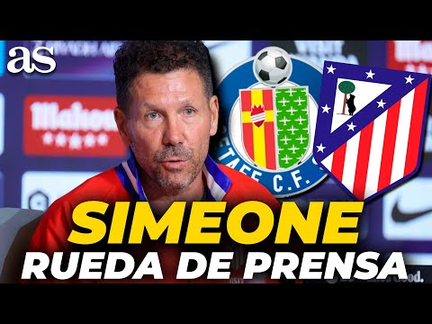 SIMEONE, rueda de prensa COMPLETA previa al GETAFE vs ATLÉTICO DE MADRID de LALIGA