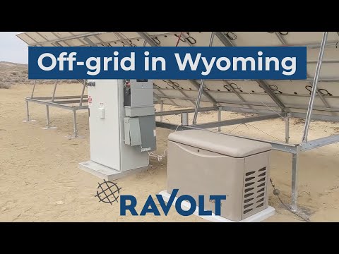 RaVolt - Off Grid Solar System Wyoming Installation Walk Through