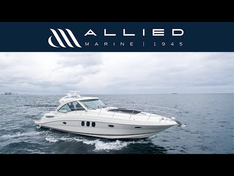 Sea Ray 48 Sundancer video