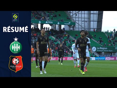AS SAINT-ÉTIENNE - STADE RENNAIS FC (0 - 5) - Résumé - (ASSE - SRFC) / 2021-2022
