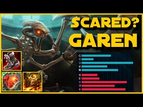 Who Will Survive in the Top Lane,  Buffed Cho'gath or Garen? Cho'gath or Garen - League of legends