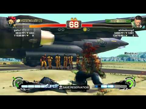 SSF4 AE: galtu111111 (Akuma) VS whitedoong2 (Dudley)