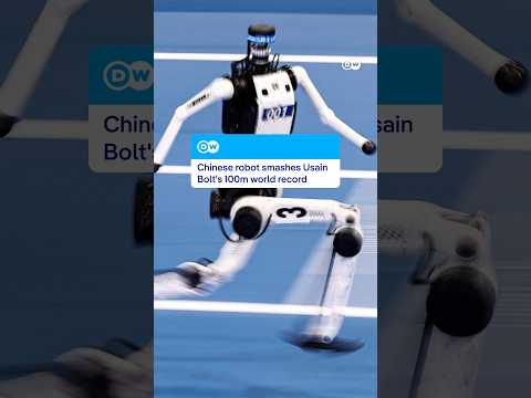 Chinese robot smashes Usain Bolt's 100m world record | DW News