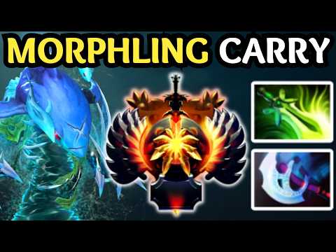 🔥 INSANE WATER GOD MORPHLING CARRY 🔥 DOTA 2