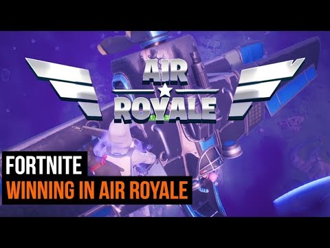 Fortnite Air Royale gameplay - Victory Royale in Air Royale